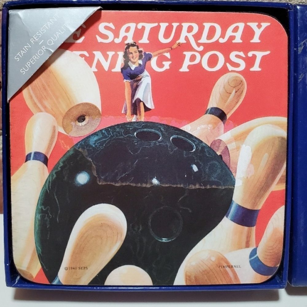 Pimpernel Coasters The Saturday Evening Post